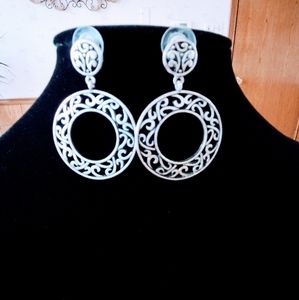 STERLING SILVER DROP EARRINGS